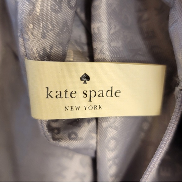 Kate Spade rarely worn grey and white large leather tote bag - Picture 5 of 8